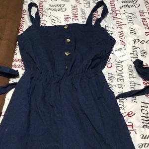 Blue Romper